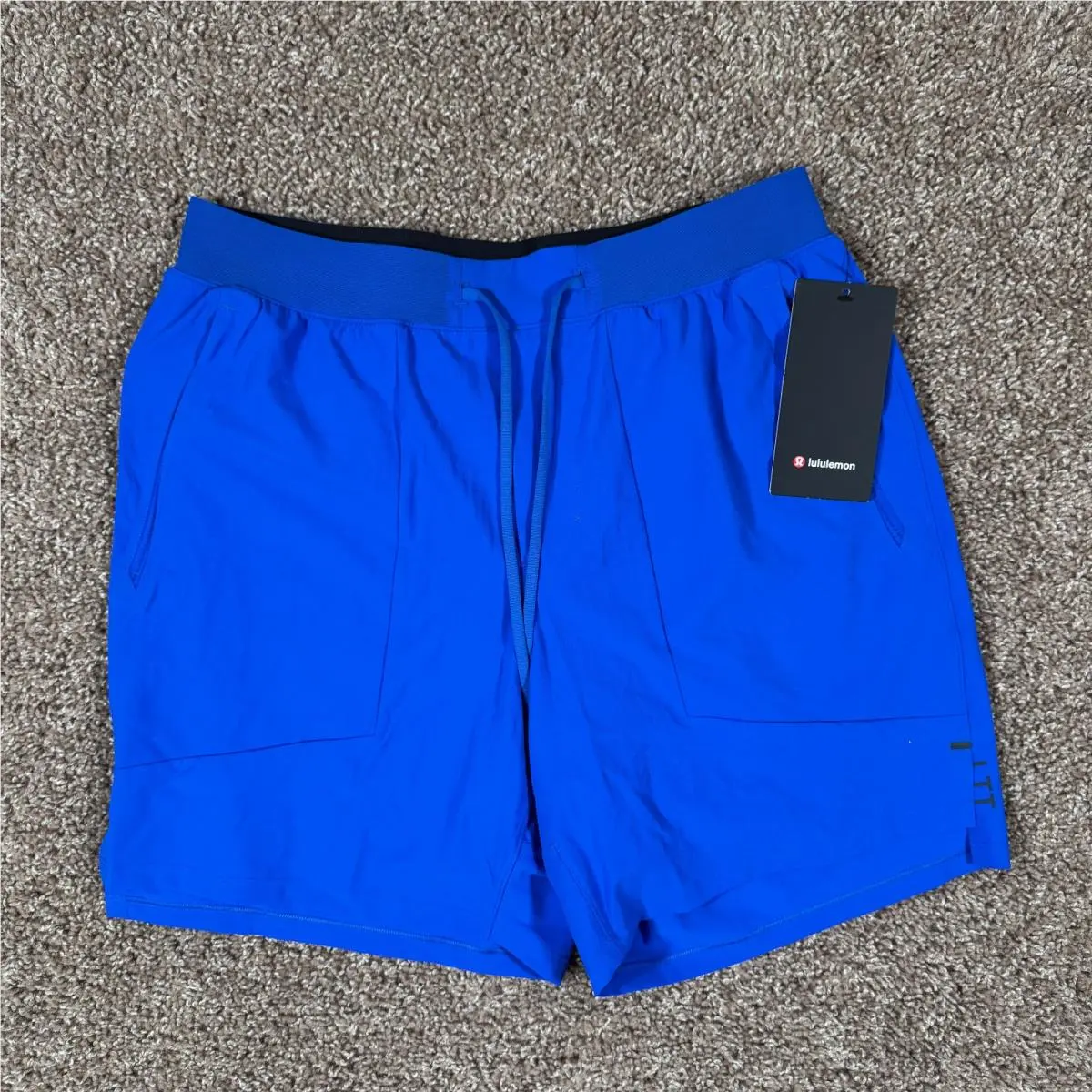 Lululemon Men’s License to Train Shorts LL - 7 - Large – Blue