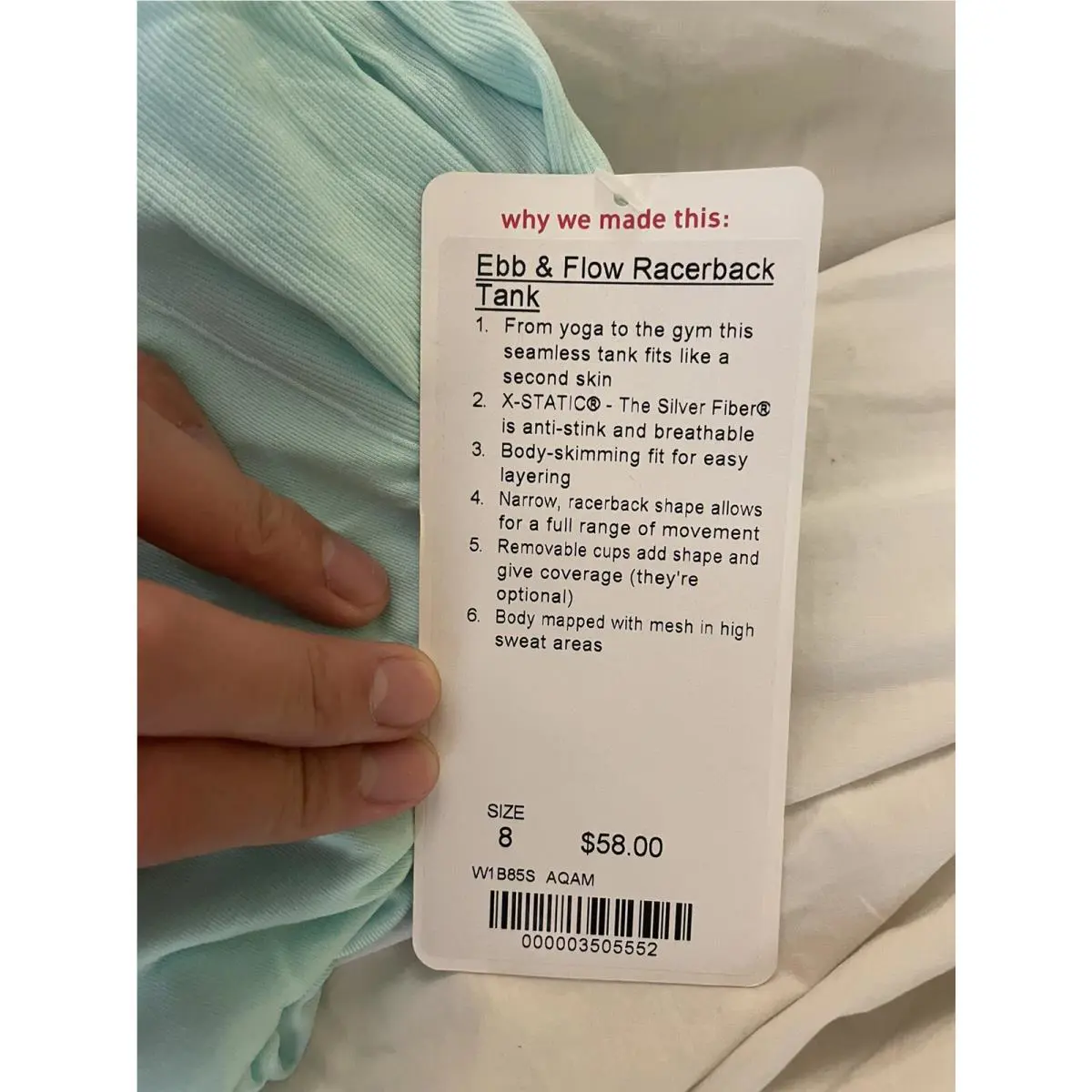 Lululemon clothing - Blue 2
