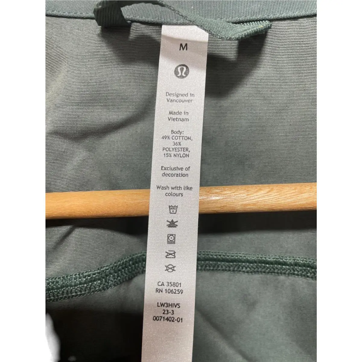 Lululemon clothing - Green 5