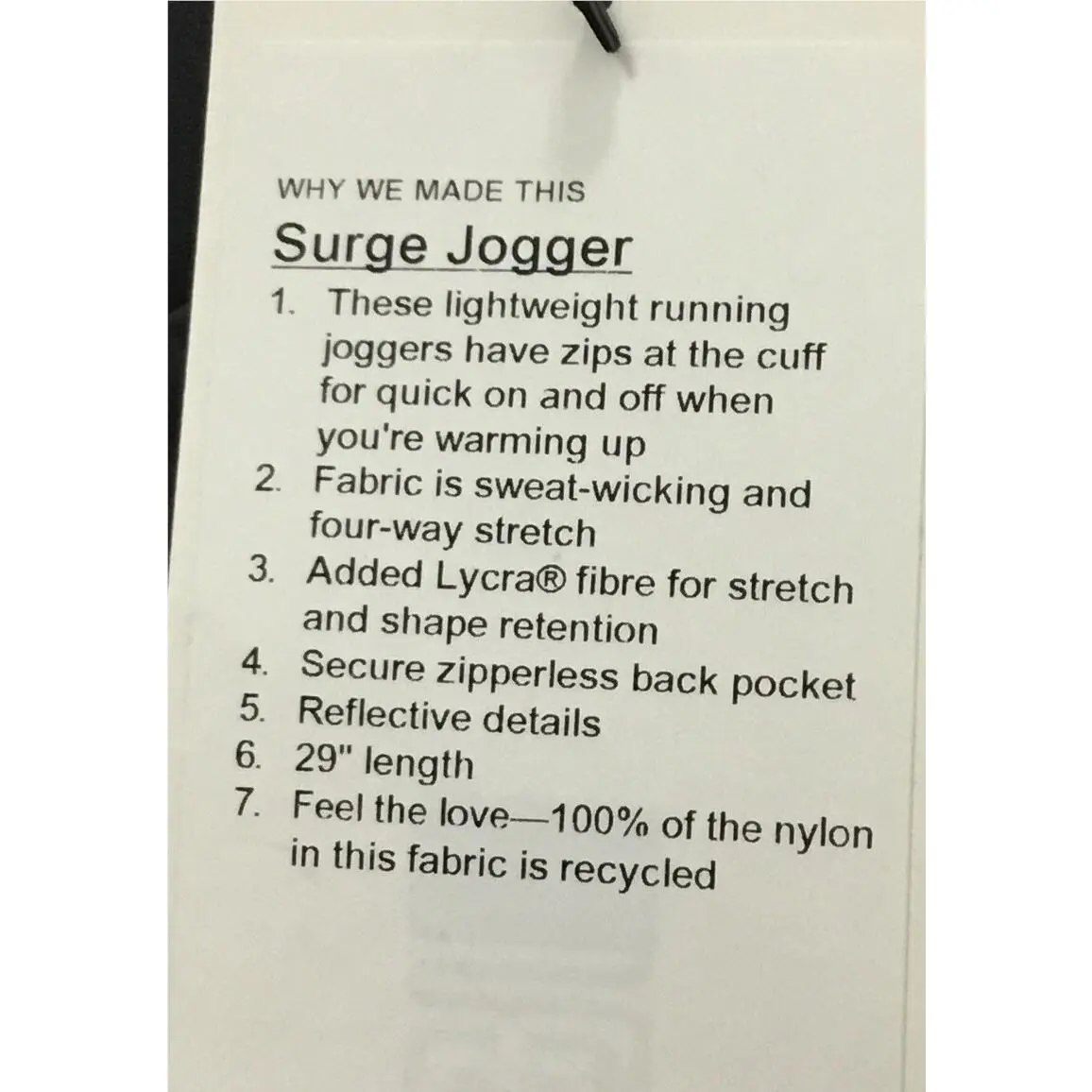 Lululemon clothing - Gray 1