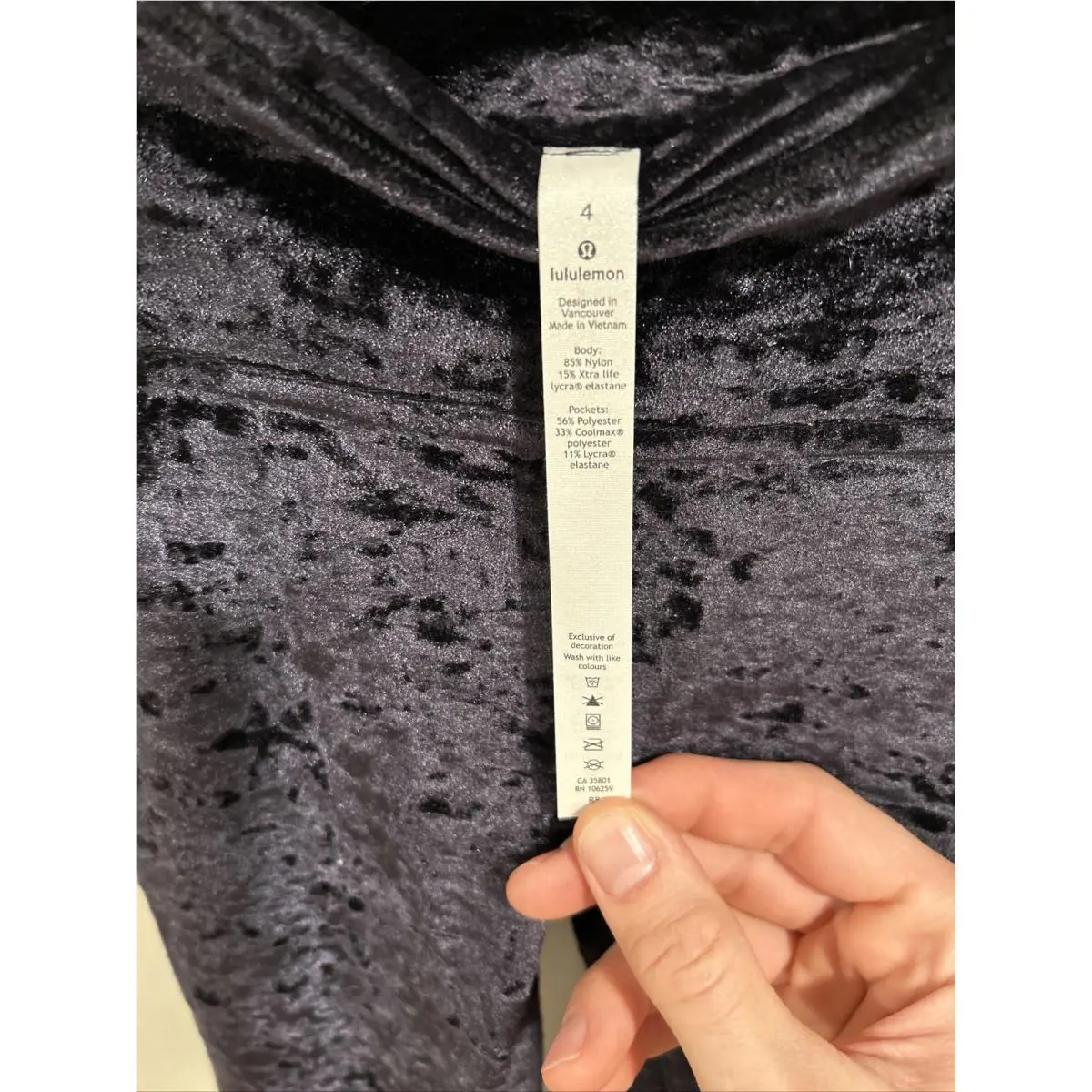 Lululemon clothing - Black 2