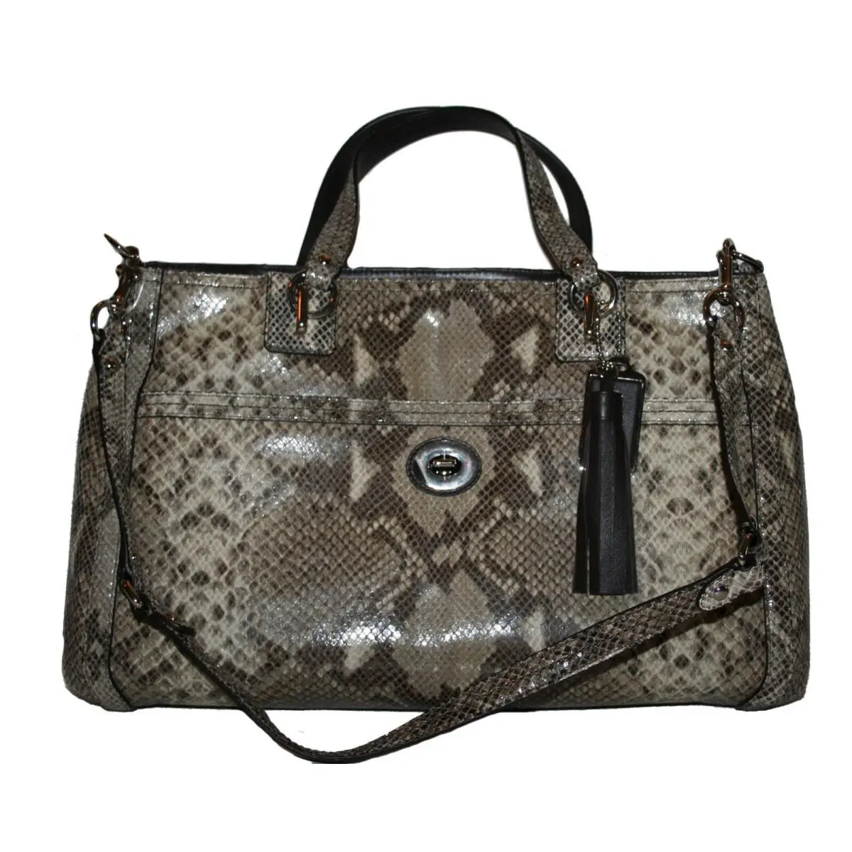 Coach Park Python Carryall F24384
