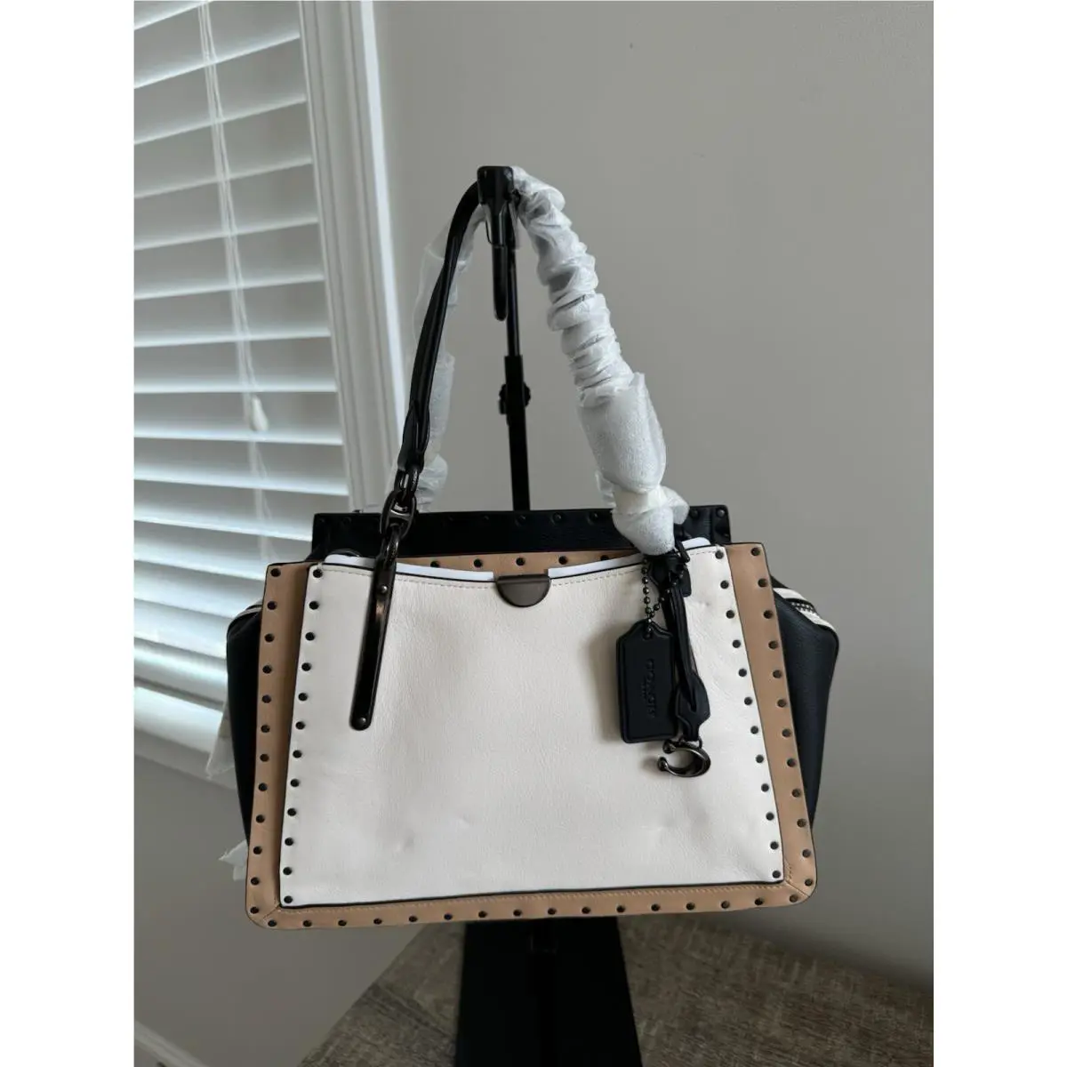 Coach 35605 Dreamer with Rivets Chalk Multi