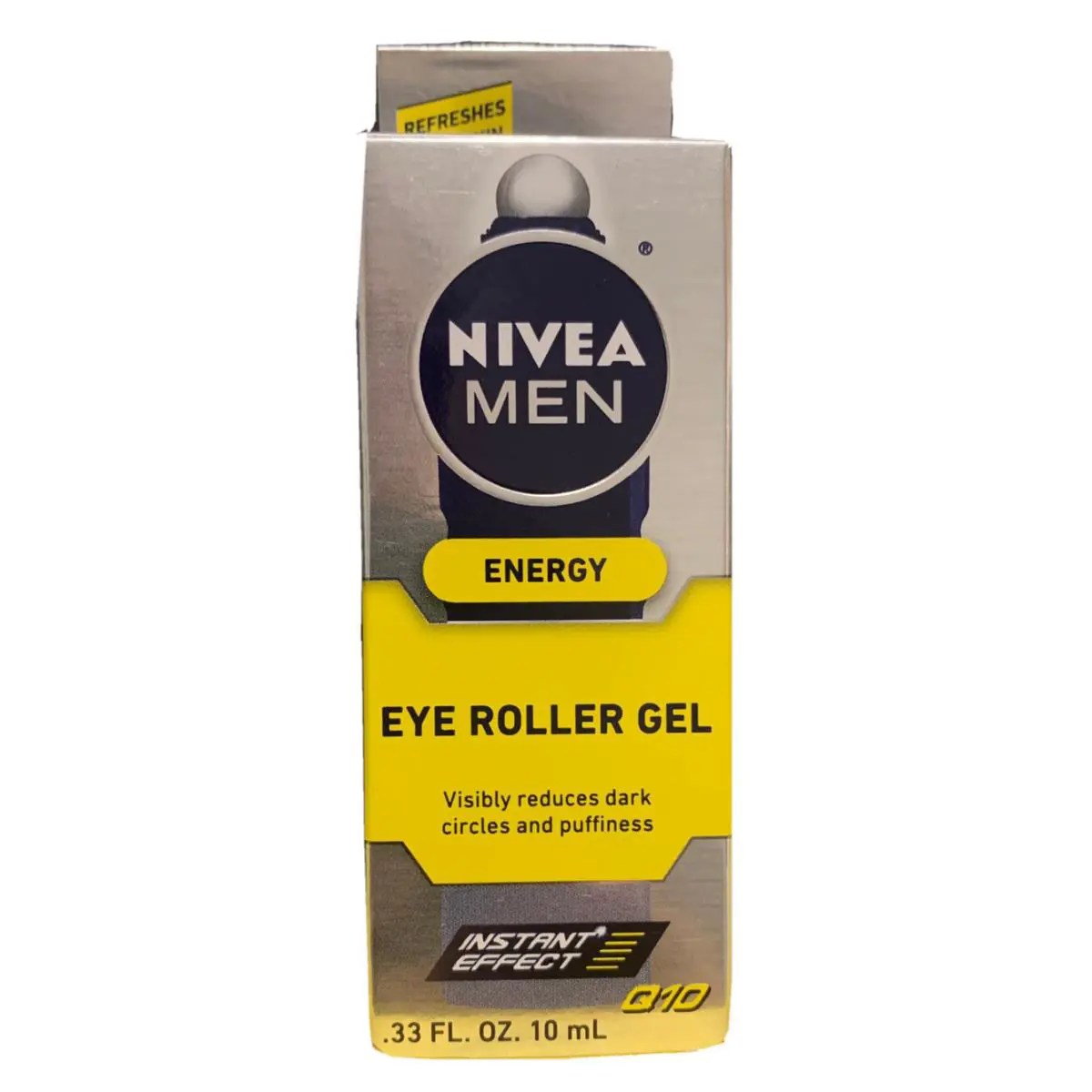 1 Nivea Men Energy Eye Roller Gel .33 Fl Oz