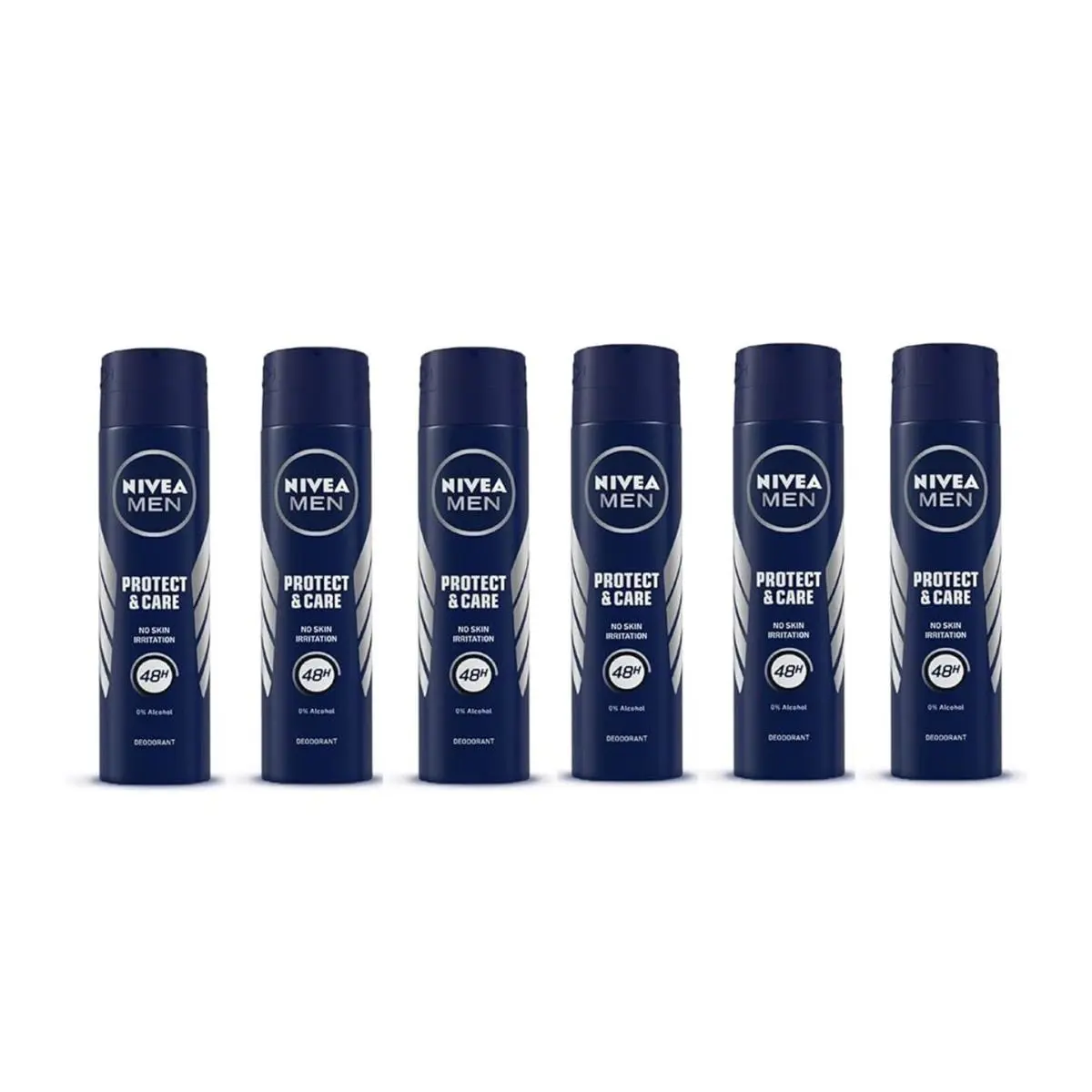 Nivea Protect Care 48 Hour Antiperspirant Spray For Men 150 ml Pack OF 6
