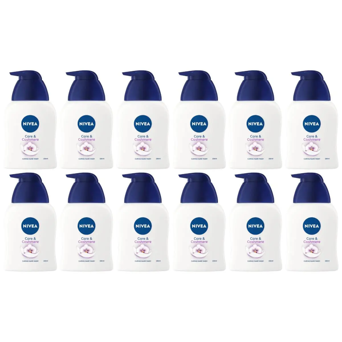Nivea Indulgent Moisture Cashmere Caring Hand Wash 8.45oz Pack of 12