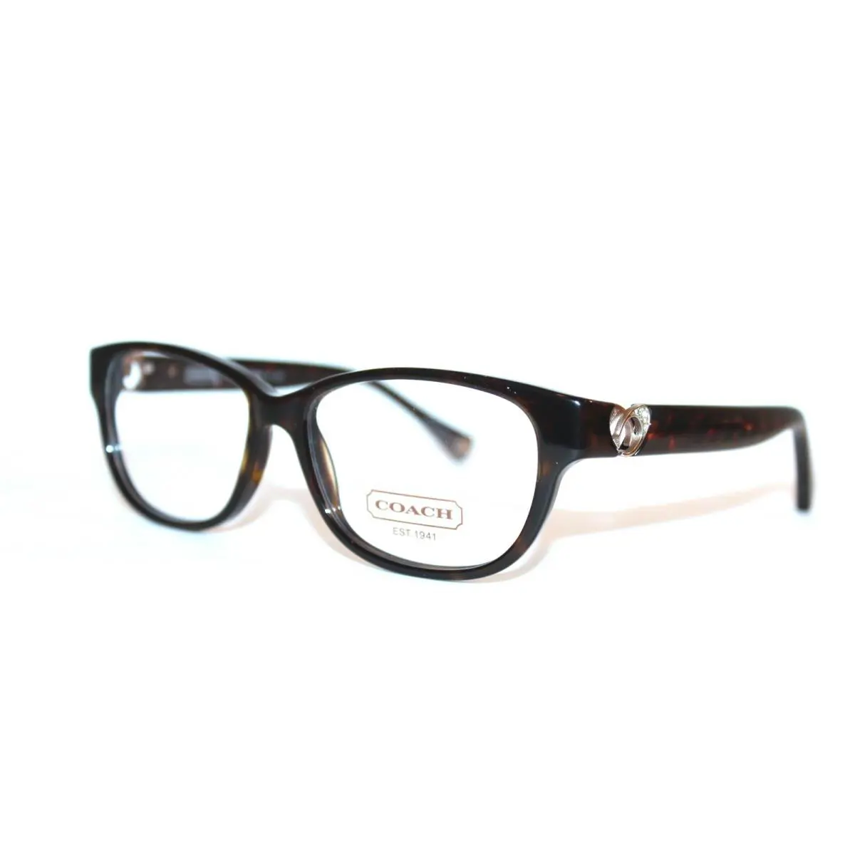 Coach HC 6038 5001 Amara Tortoise Eyeglasses RX 51-14-135