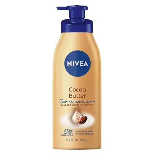 BL Nivea Lotion Cocoa Butter 16.9 oz Pump Dry To Very Dry - Three Pack