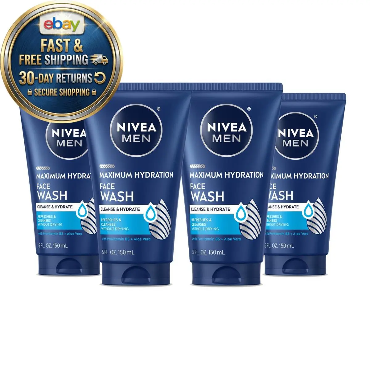 Maximum Hydration Face Lotion Spf 15 2.5 Fl Oz Pack of 4 by Nivea