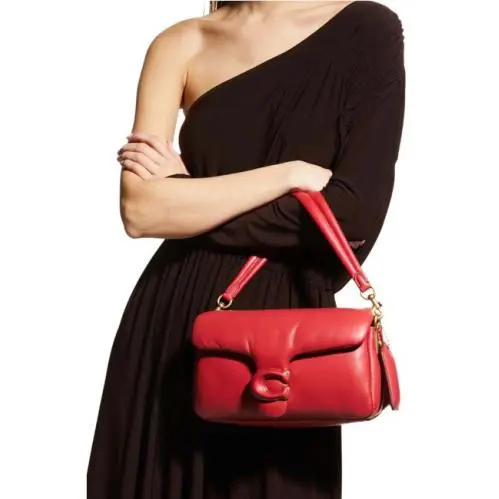 Coach Tabby Pillow Small Leather Red Apple