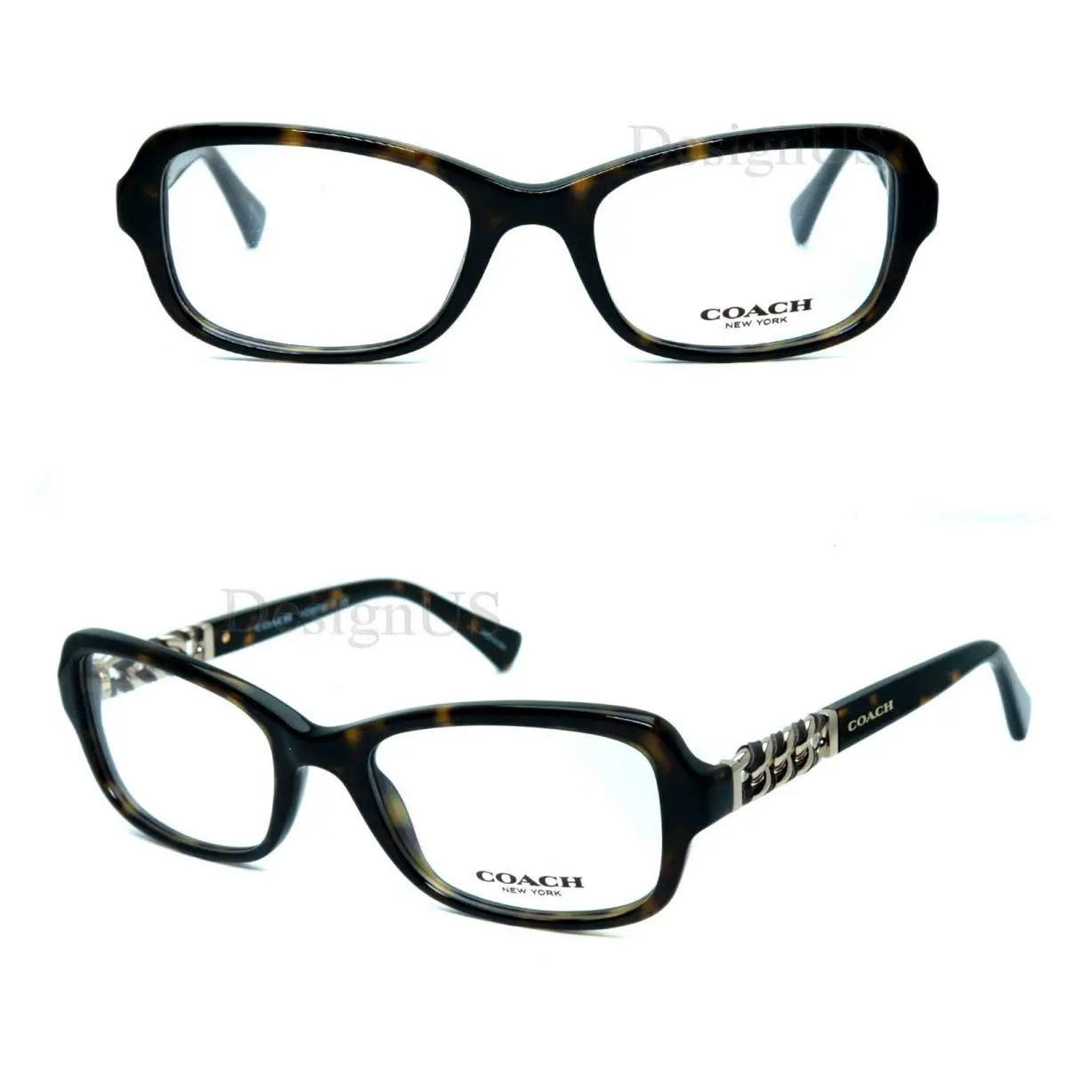 Coach HC6075Q T 5120 Dark Tortoise Size 50/18/135 Eyeglasses
