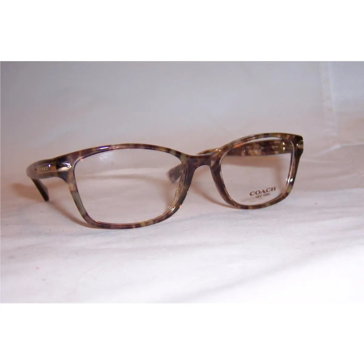 Coach Eyeglasses HC 6065 5287 Confetti Brown 51mm RX