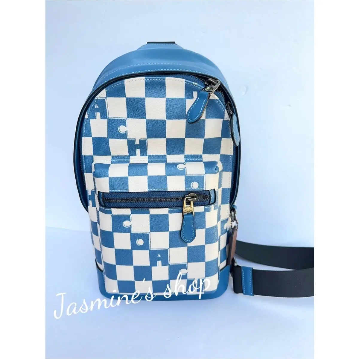 Coach West Pack with Checkerboard Print CR294