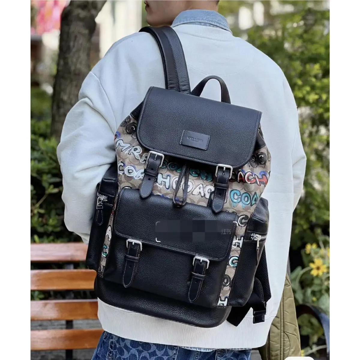 Coach X Mint + Serf Sprint Backpack In Signature Canvas CL951