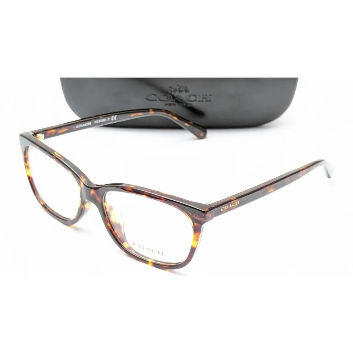 Coach HC6139U 5120 Rectangle Dark Tortoise Womens Eyeglasses 53mm