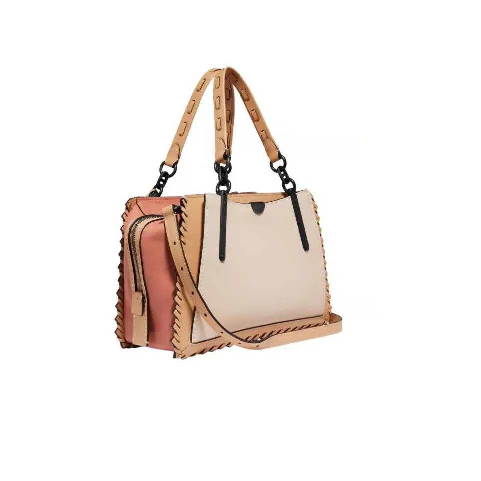 Coach Dreamer Color Block Whipstitch Crossbody