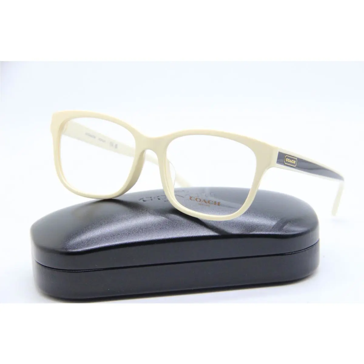 Coach HC 6197F 5683 Off White Eyeglasses W/case 55-17