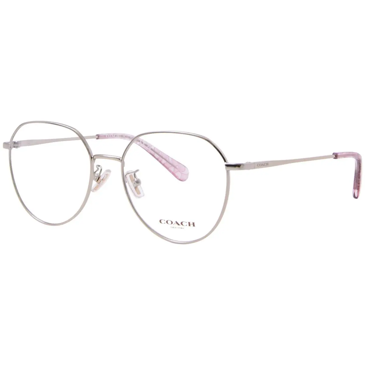HC5116D 9365 Eyeglasses Women`s Light Gold Full Rim Rectangle Shape 53mm by Coach