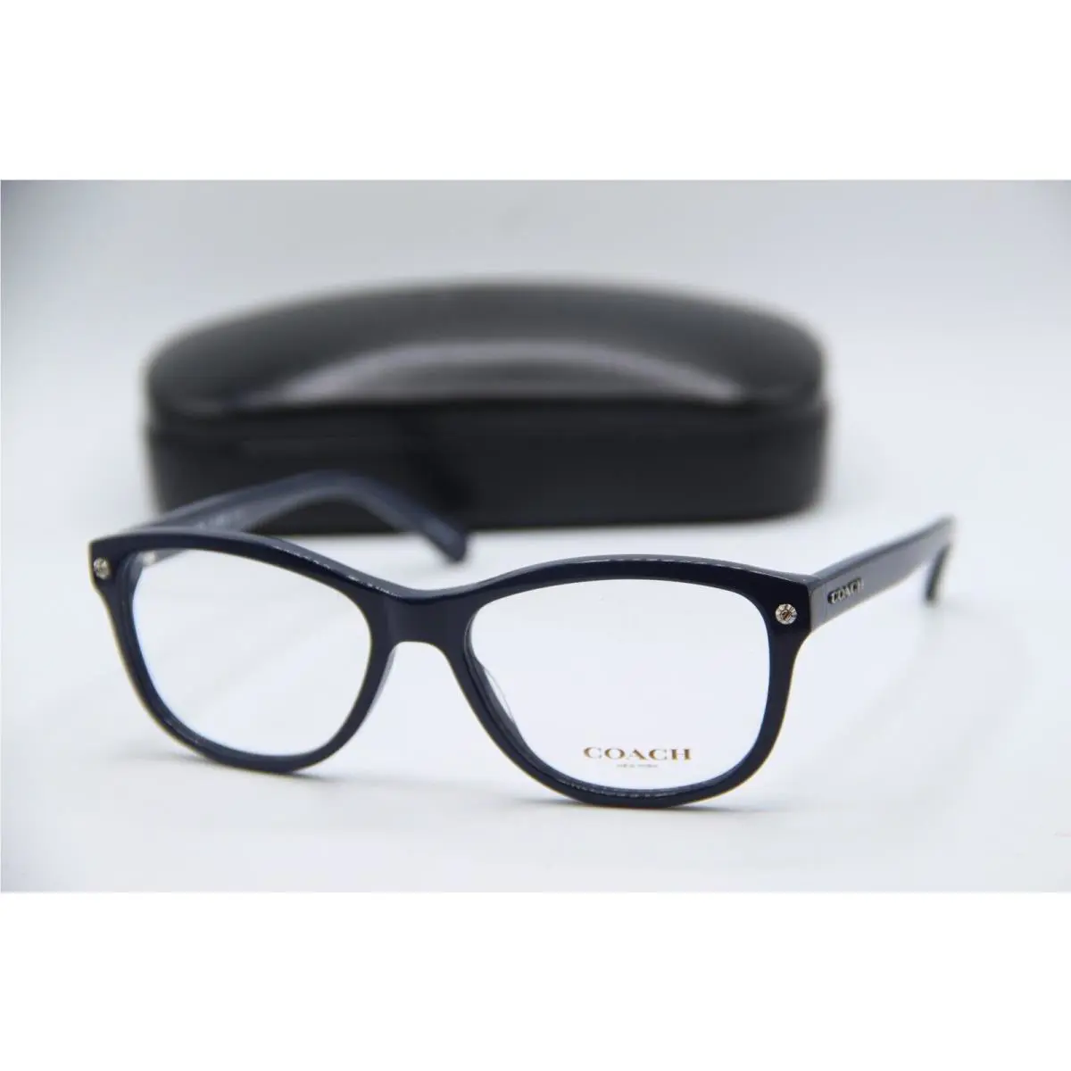 Coach HC 6095 5422 Navy Designer Eyeglasses W/case 52-16