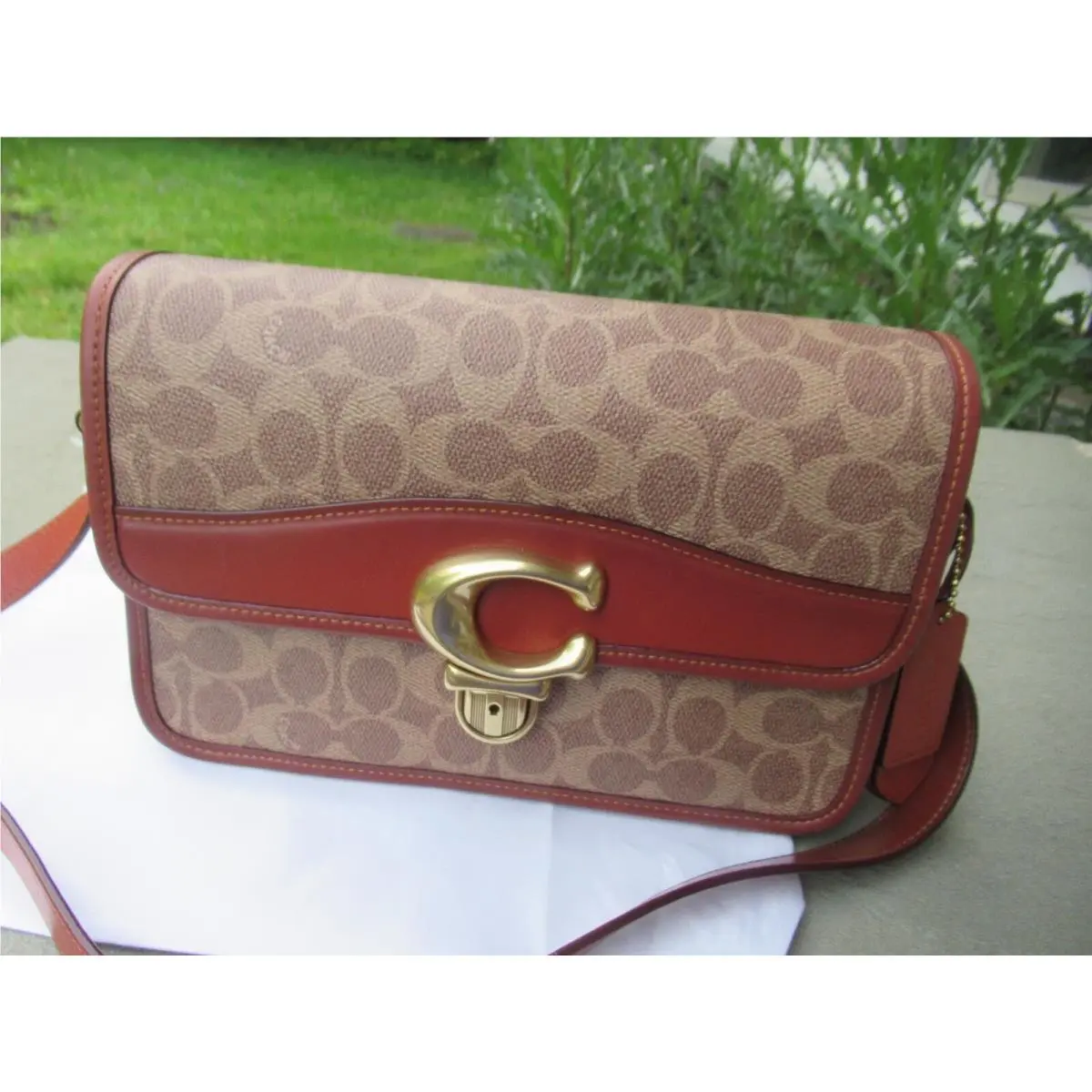 Studio Shoulder Bag/ Coated Canvas/ Leather by Coach