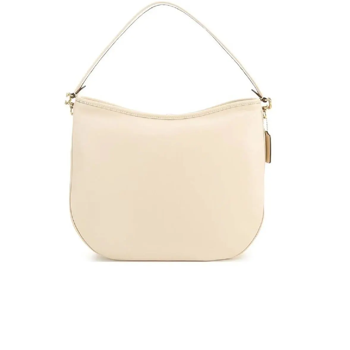 Women`s Soft Calf Leather Soft Tabby Hobo Ivory One Size by Coach