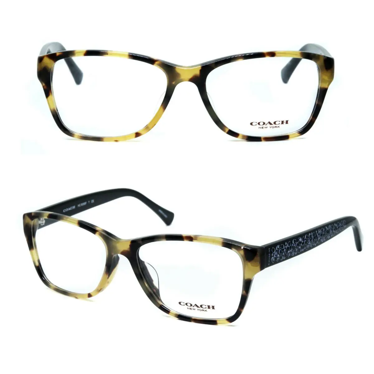 Coach HC6068F T 5311 Tokyo Tortoise Black Size 54/16/135 Eyeglasses