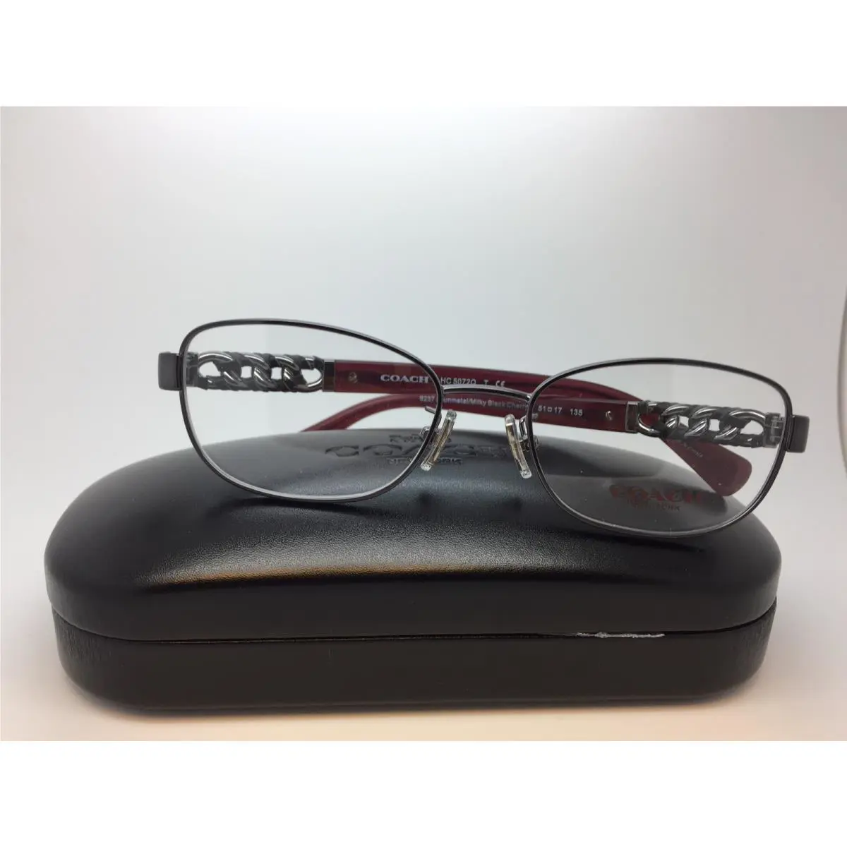 Coach Eyeglasses-hc 5072Q 9237 Gunmetal