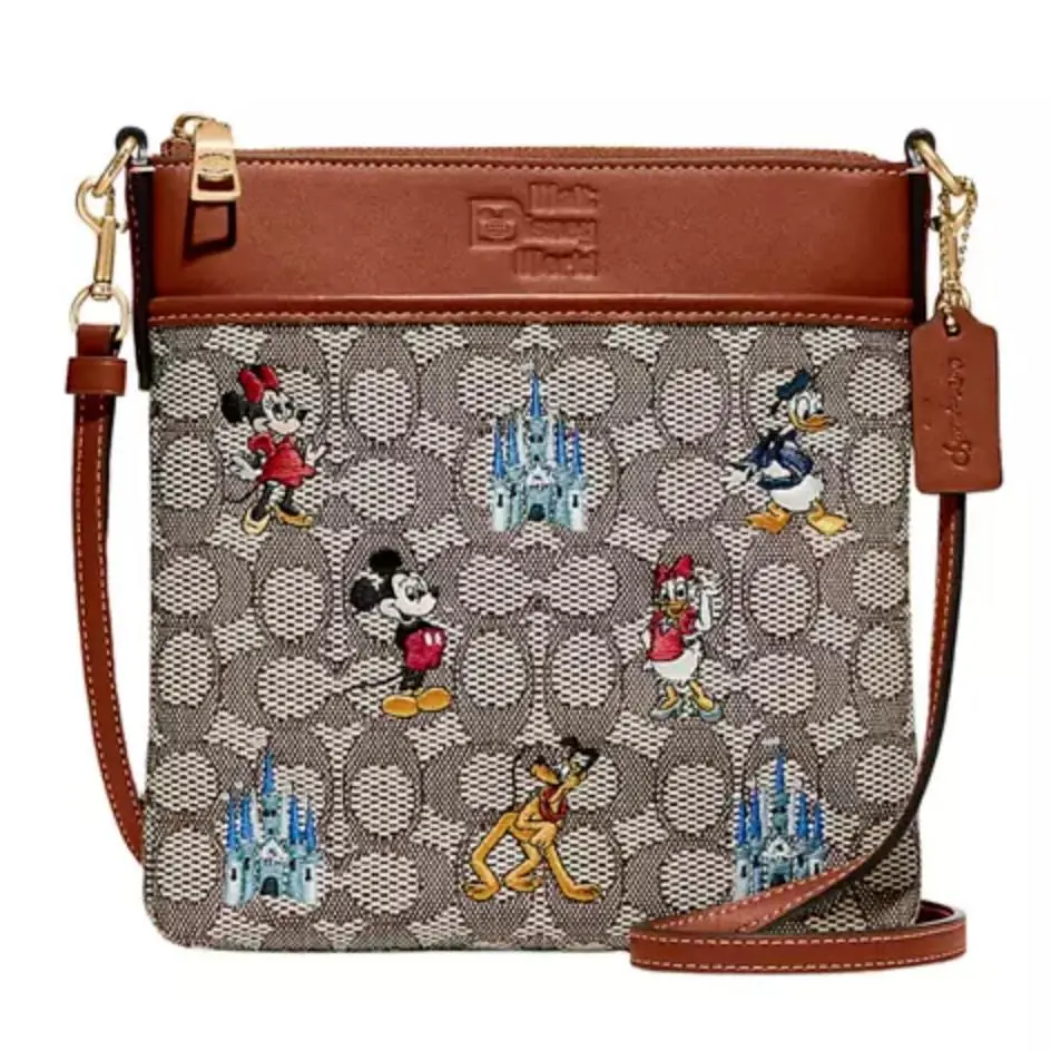 Coach Disney x 50th Anniversary Kitt Messenger Crossbody Bag Purse Rare Gift