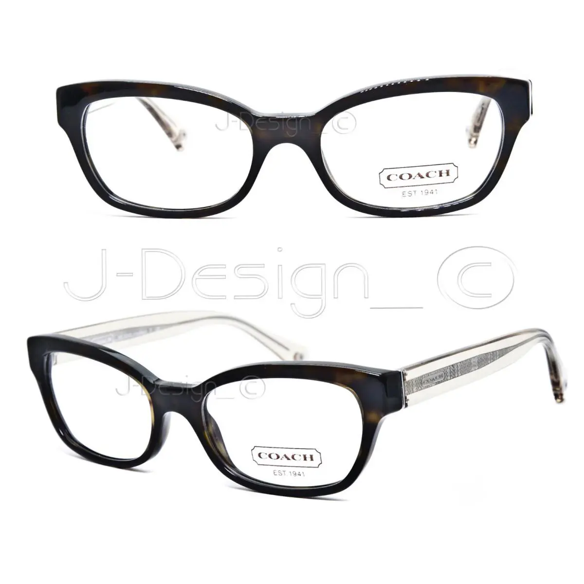 Coach HC6042 (hadley) 5120 (dark Tortoise) HC6042 Hadley 5120 Dark Tortoise 50/17/135 Eyeglasses