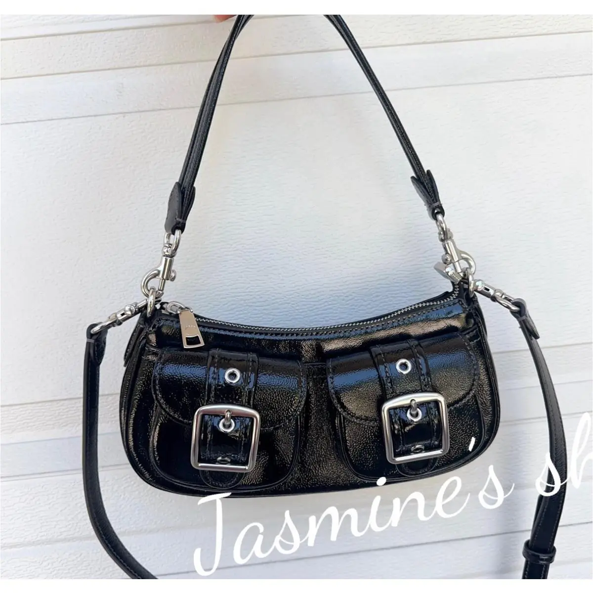 Coach Ashton Baguette Bag CV943