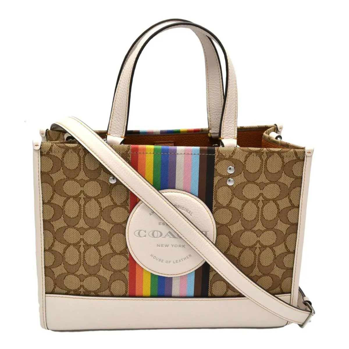 Women`s Dempsey Carryall Purse Crossbody Handbag Tote Pride Collection by Coach
