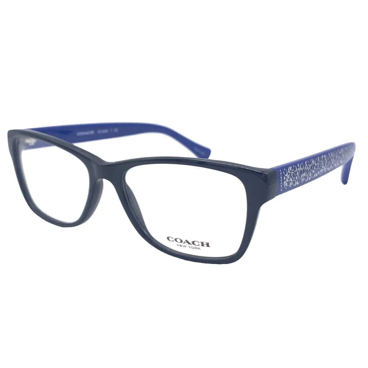 Coach Eyeglasses Optical Rx HC6068 5282 52mm Black Blue - Frame: Black Blue