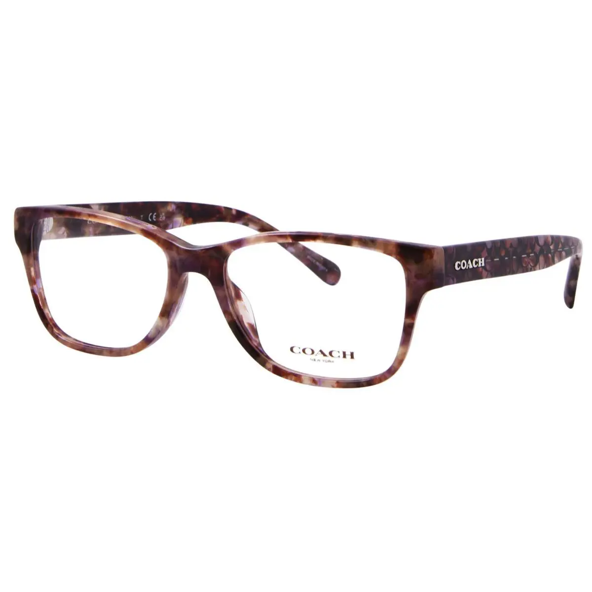 Coach HC6208U 5739 Eyeglasses Women`s Petal Tortoise Full Rim 52mm