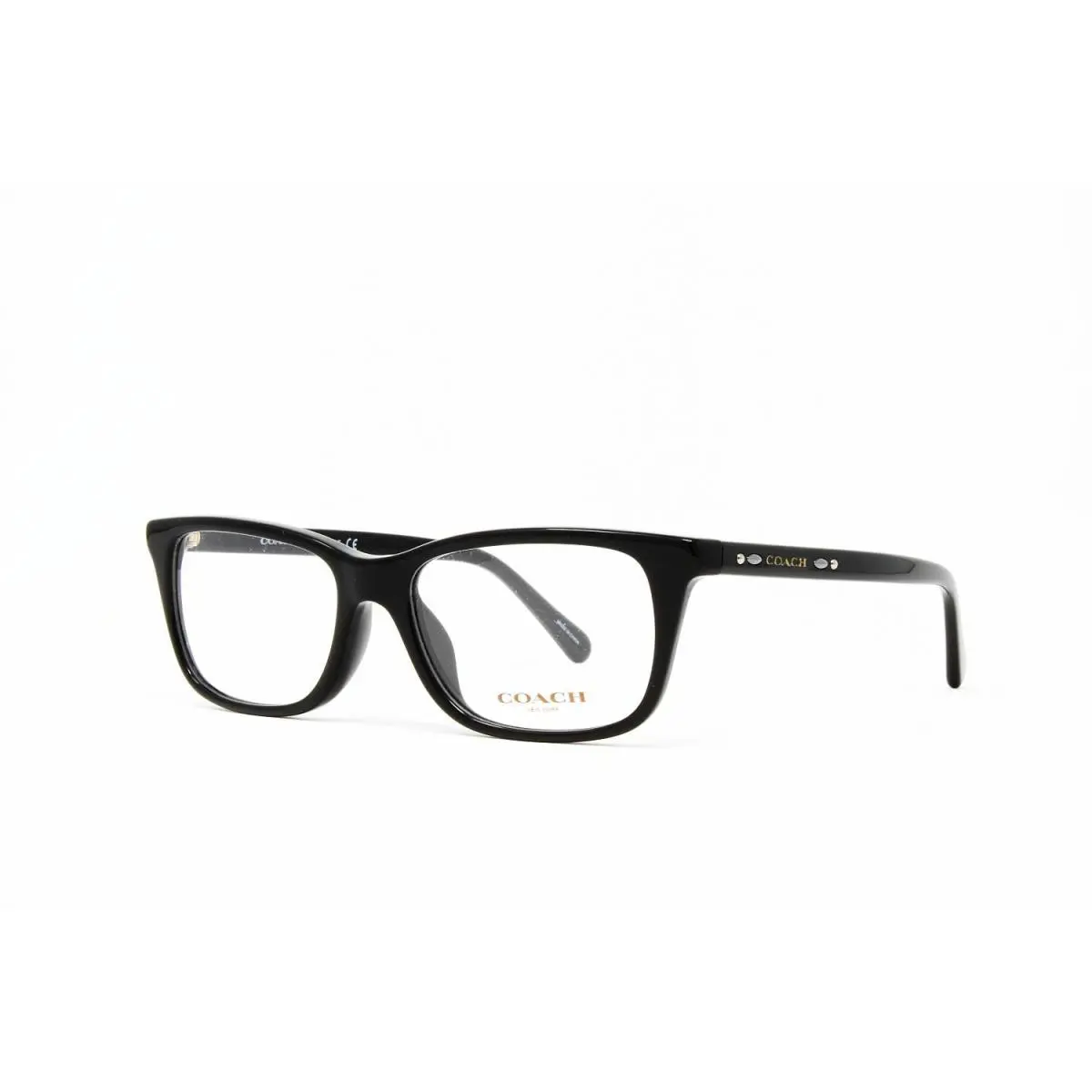 Coach HC6136U 5002 Black Demo Lens Size 51mm Women`s Eyeglasses