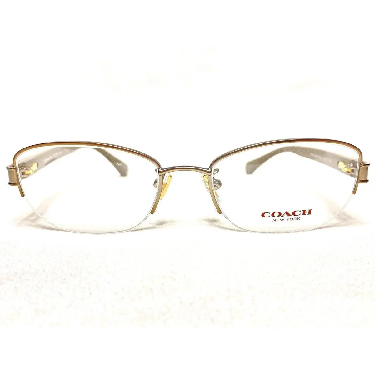 Coach HC5059 9198 Kacey Womens Sand Sepia Rectangle Eyeglasses Frames 52/18