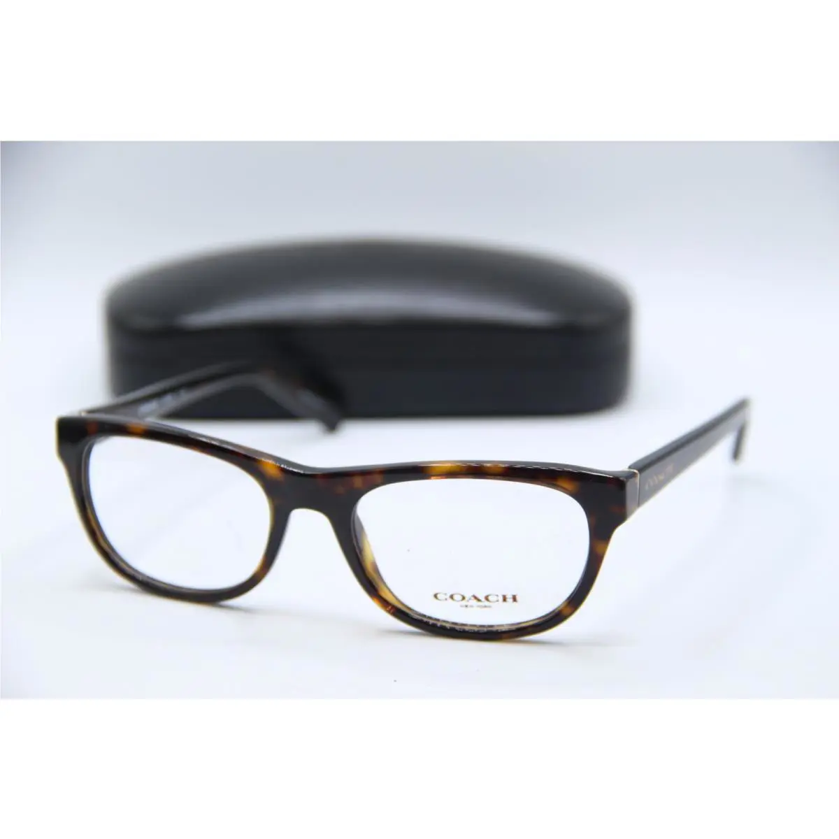Coach HC6081 5120 Dark Tort Designer Eyeglasses W/case 51-18