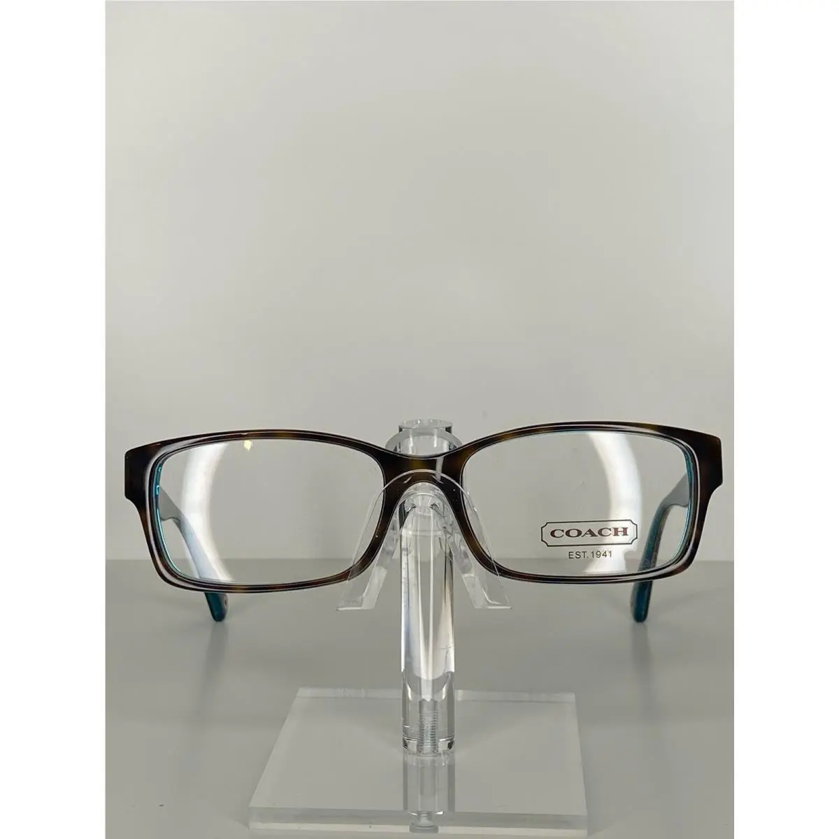 Coach Eyeglasses . HC 6040 Brook COL.5116 Dark Tortoise / Teal