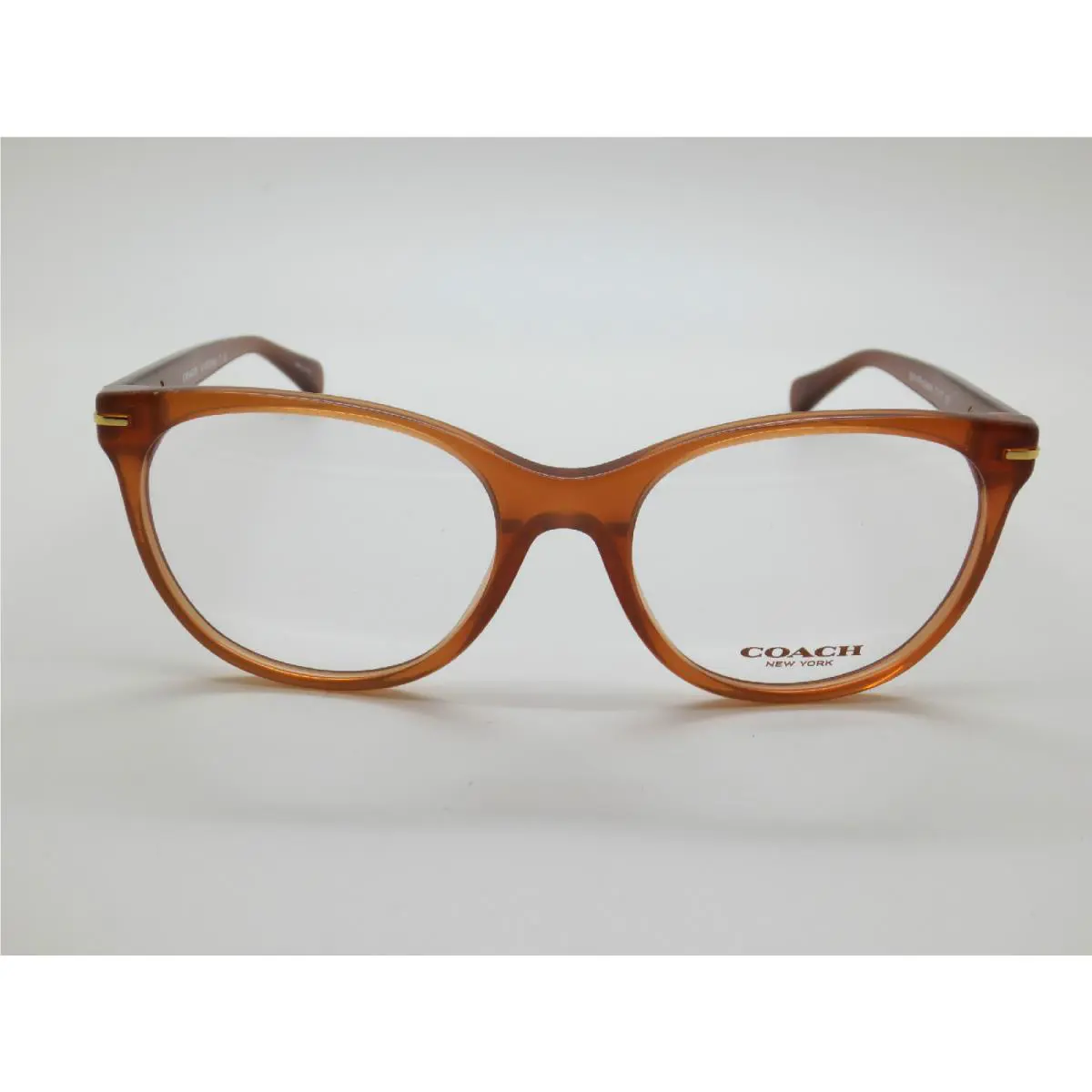 Coach HC 6056 Betty 5251 Milky Saddle 51mm RX Eyeglasses
