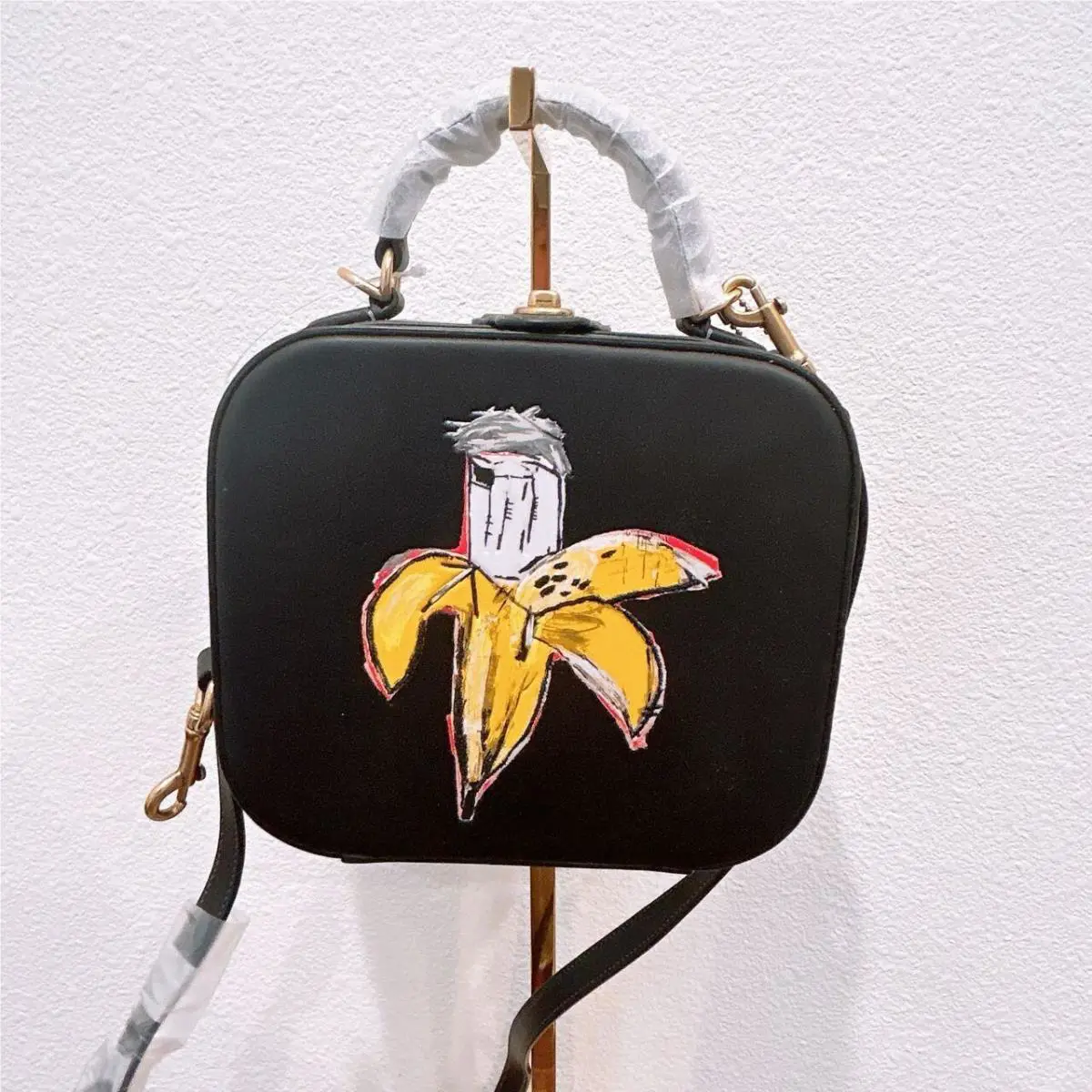 Coach X Jean Michel Basquiat Square Bag 6898 with Dust Bag