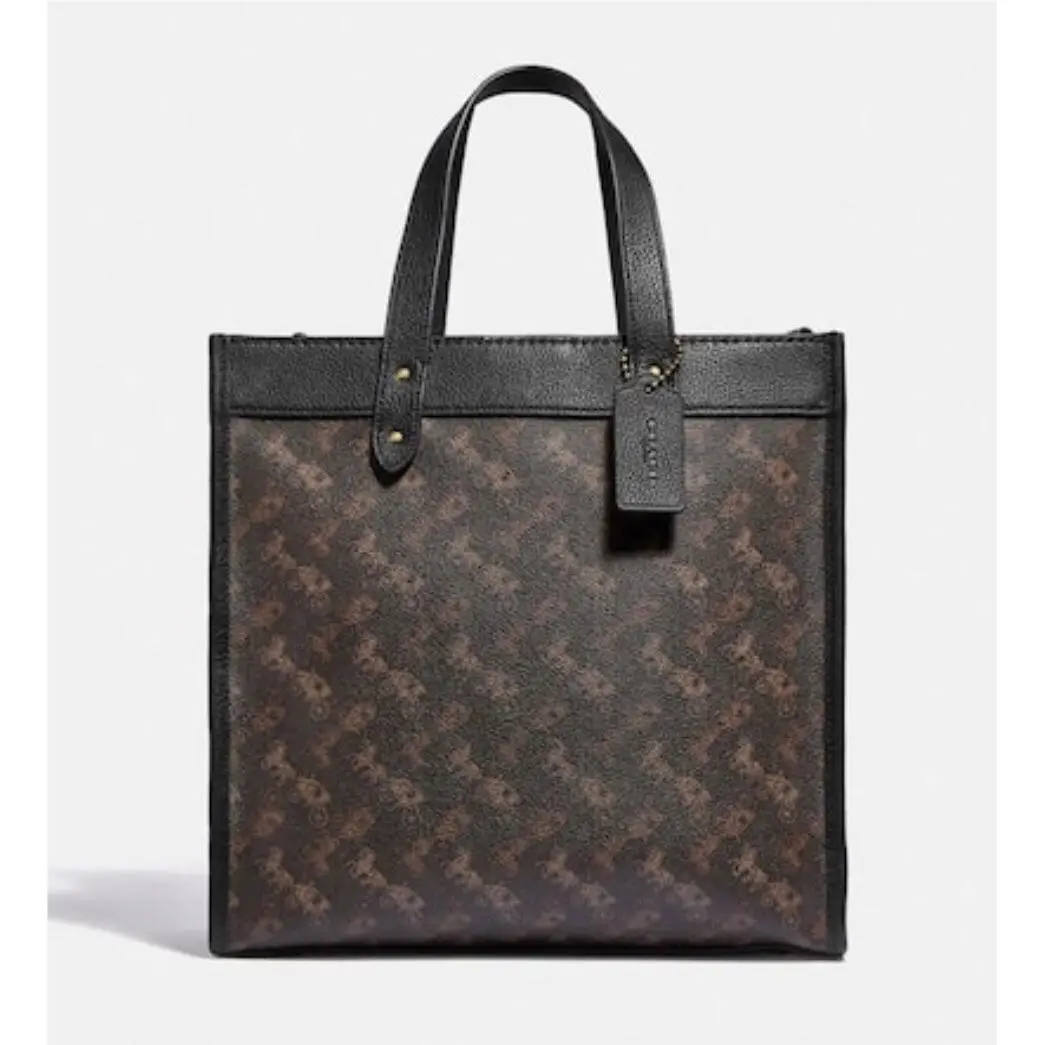Coach Horse and Carriage In Brass Truffle Black