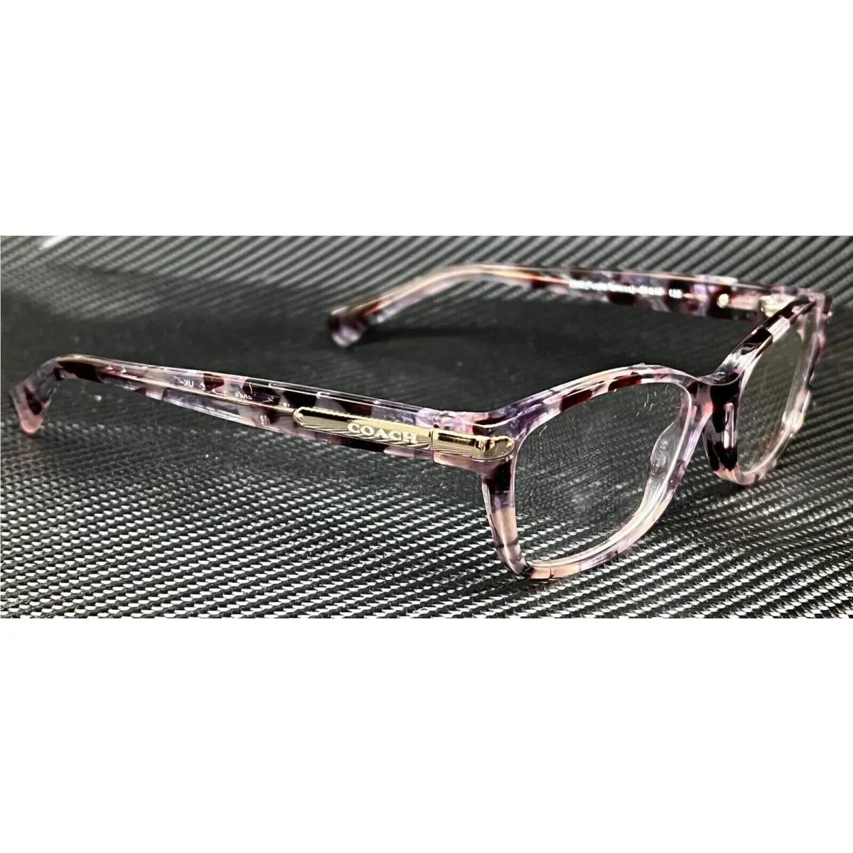 Coach Women`s Eyeglasses HC6065 5291 Dark Tortoise Military Sig C 51-17-135 mm