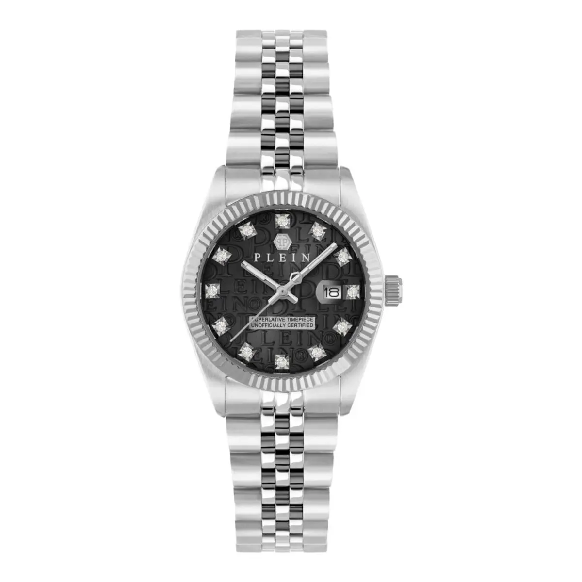 Philipp Plein Womens Stainless Steel 28mm Bracelet Fashion Watch