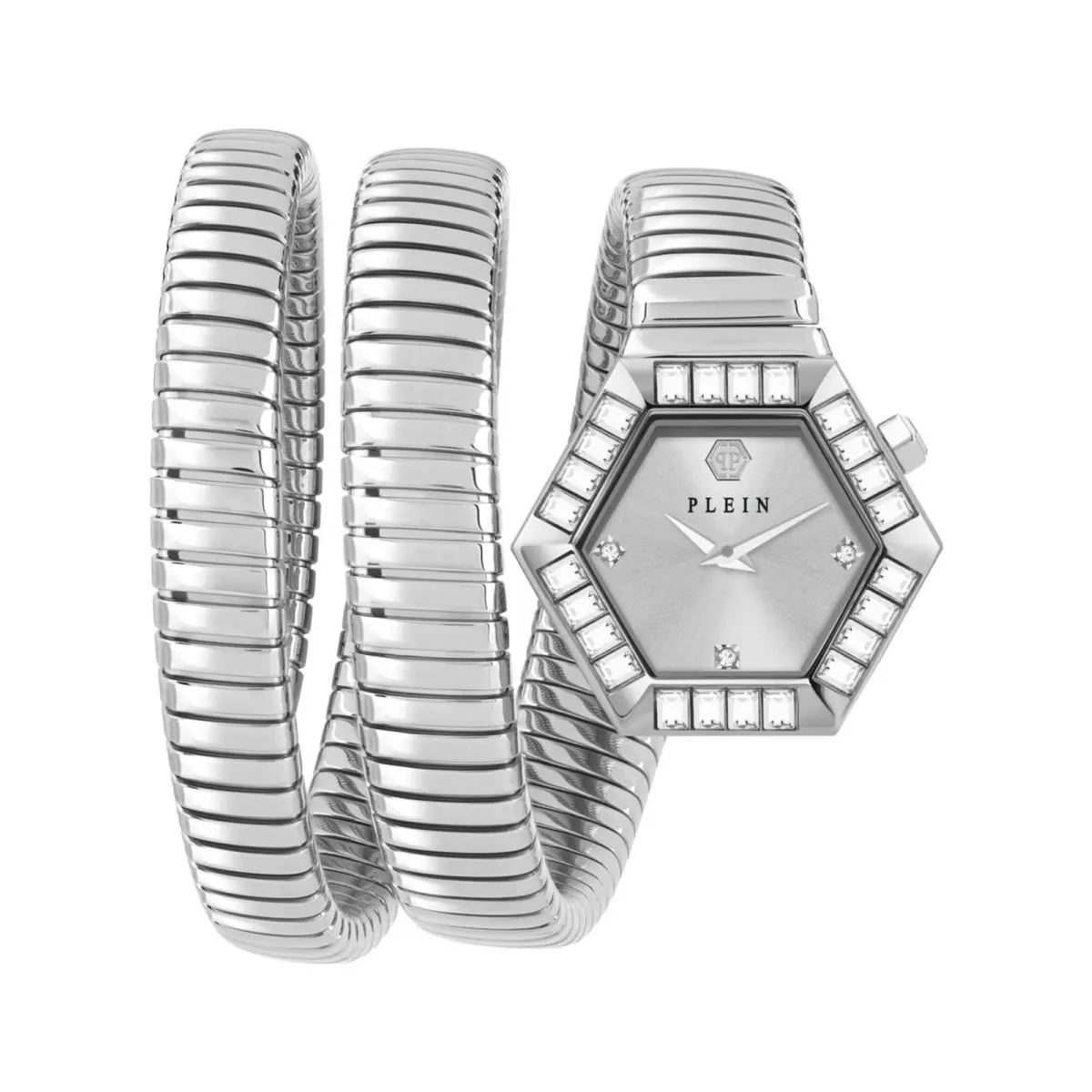 Philipp Plein Womens Stainless Steel 28mm Bracelet Fashion Watch