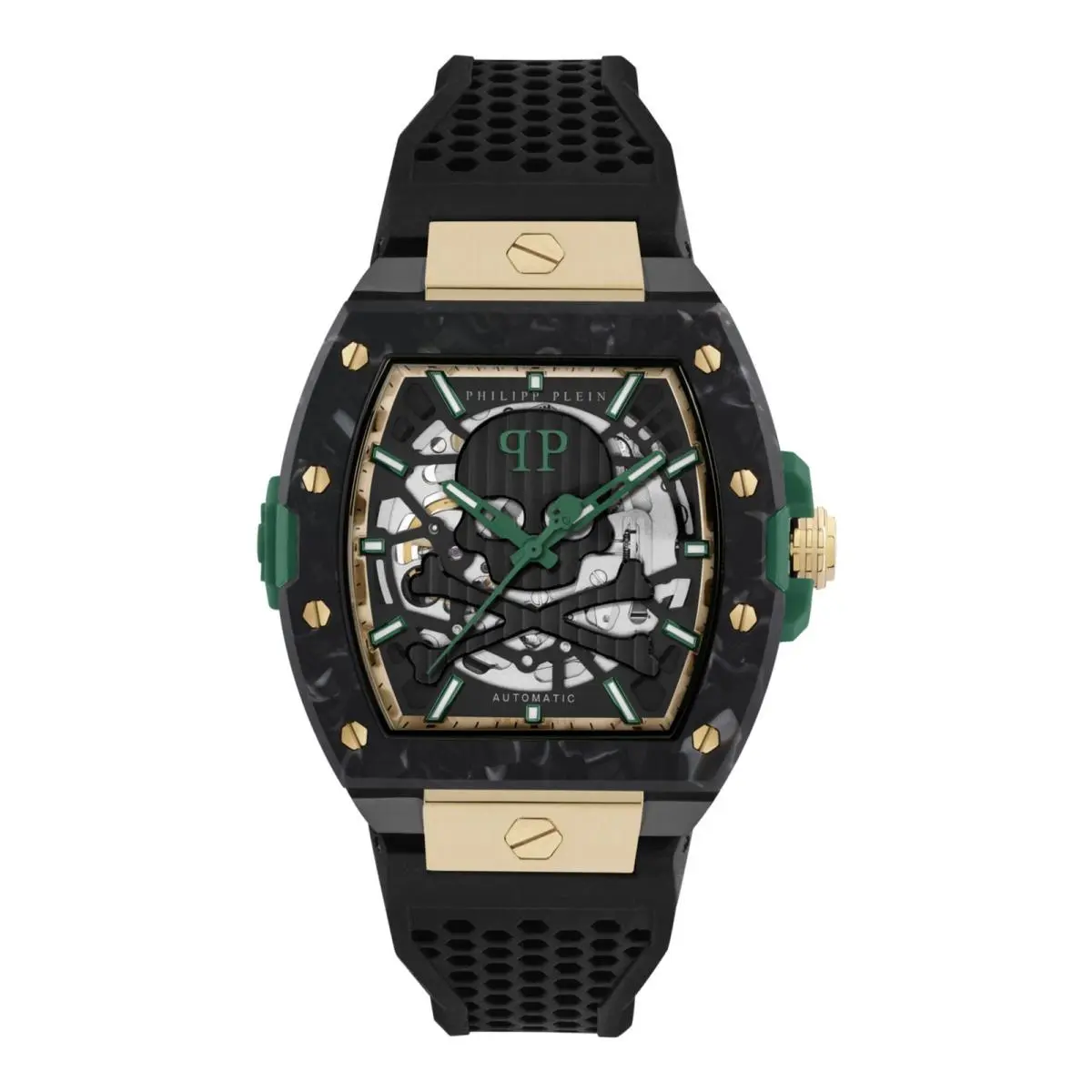 Philipp Plein Mens Two Tone 44mm Strap Fashion Watch