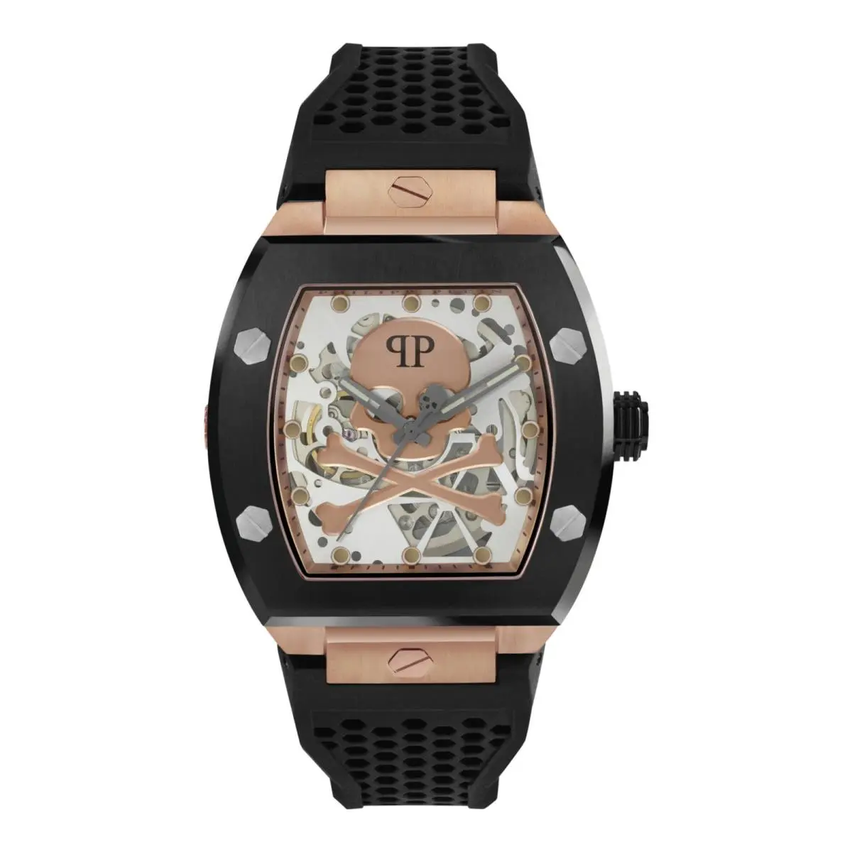 Philipp Plein Mens Two Tone 44mm Strap Fashion Watch