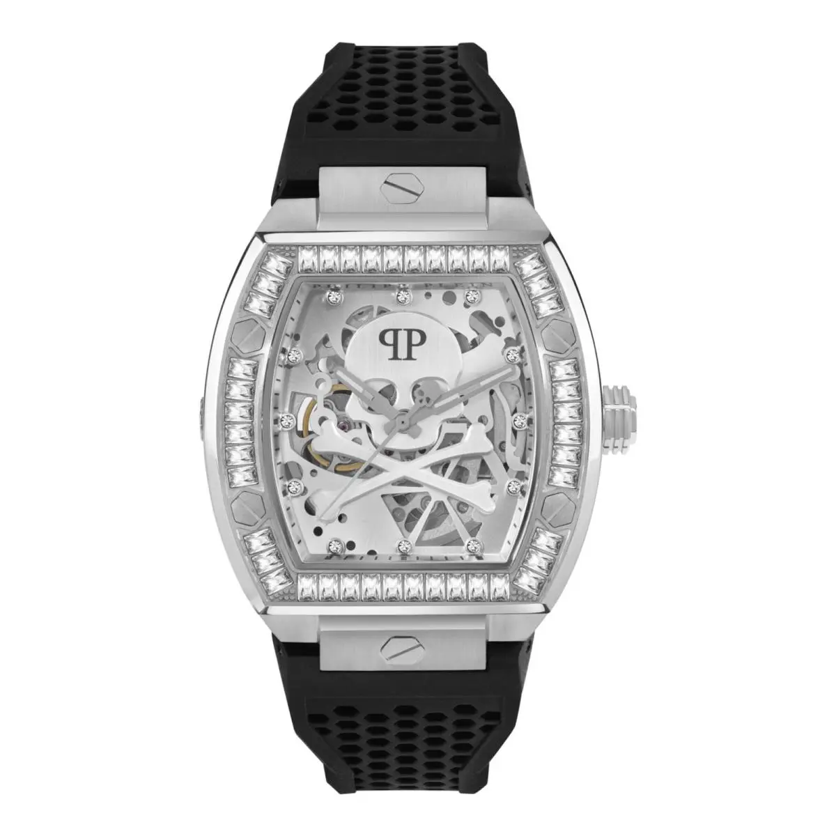 Mens Stainless Steel 44mm Strap Fashion Watch by Philipp Plein