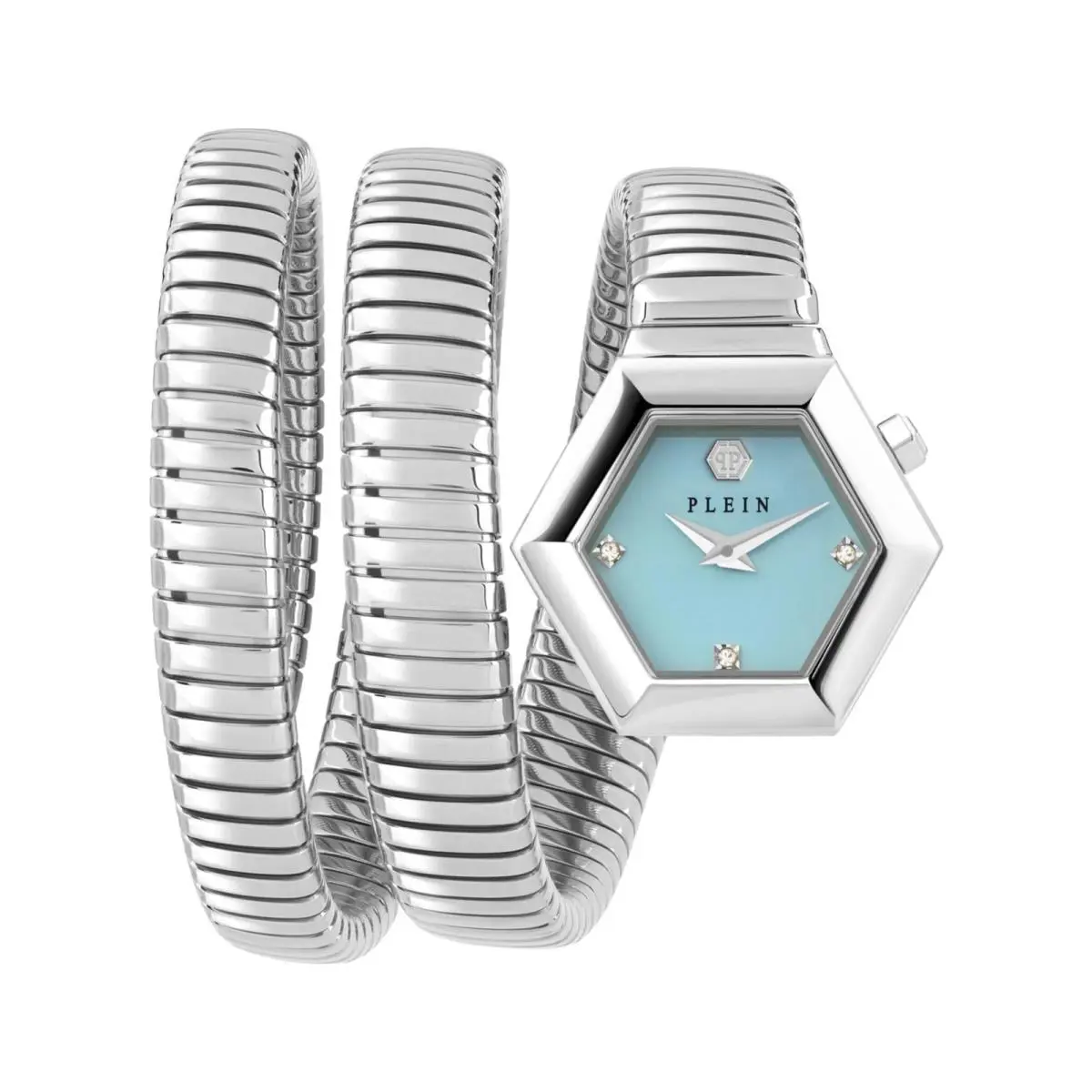 Philipp Plein Womens Stainless Steel 28mm Bracelet Fashion Watch