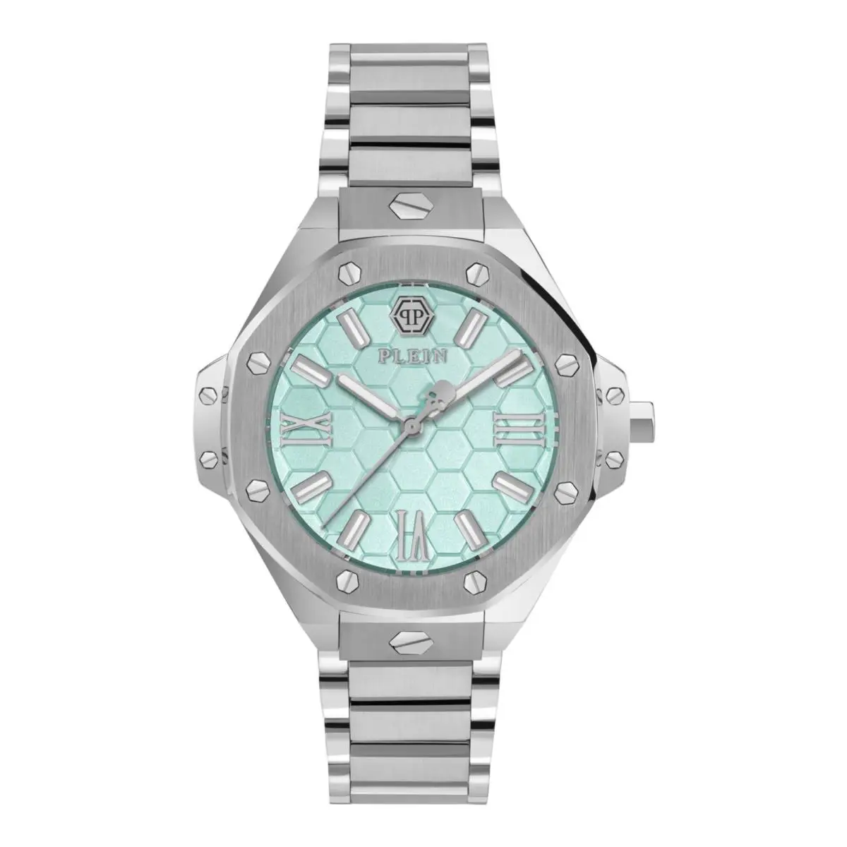 Philipp Plein Womens Stainless Steel 39mm Bracelet Fashion Watch