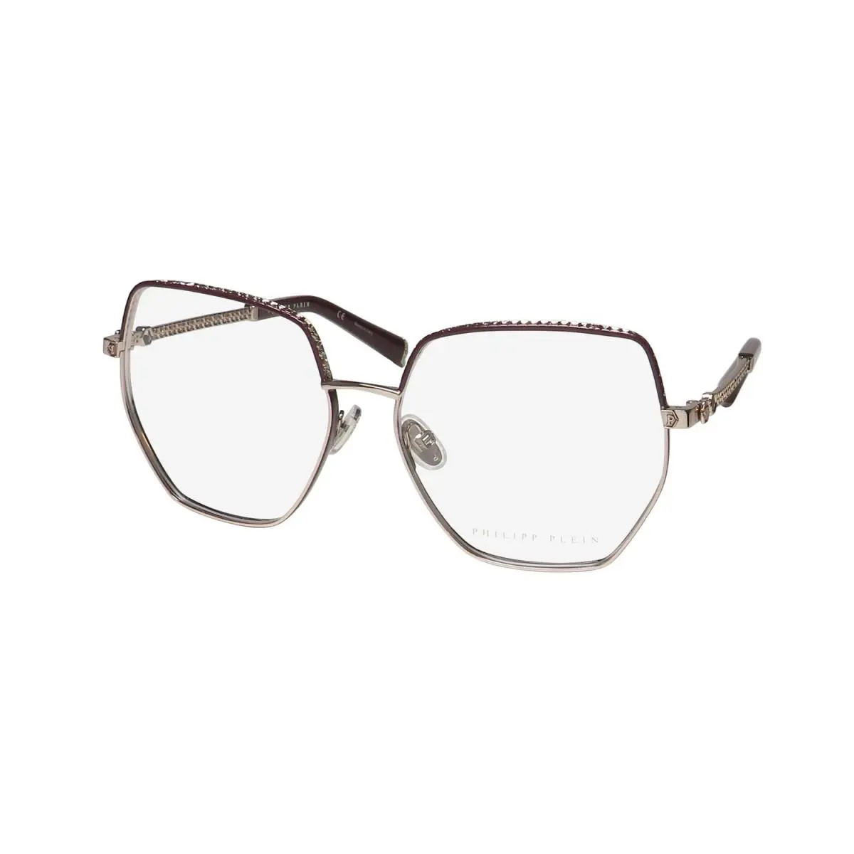 Philipp Plein VPP054S Plein Eclectic Mood Eyewear Gold 0K99 Full-rim