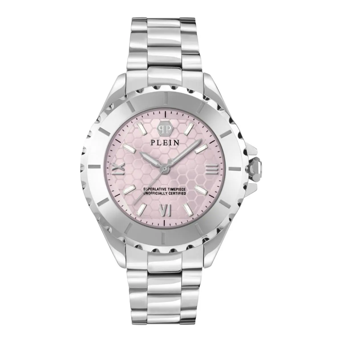 Philipp Plein Womens Stainless Steel 38mm Bracelet Fashion Watch